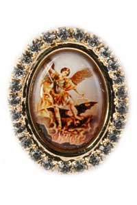 St Michael Lapel Pin