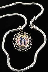Silver Tone Miraculous Medal