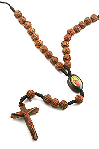 Guadalupe Rosary on Cord