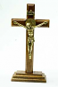 2232-2 5.25 Wooden Standing Crucifix