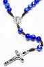 11776-5 St Benedict Blue Rosary