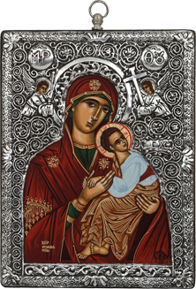 Hodegetria with Angels Icon of the Mother of God ICO16993