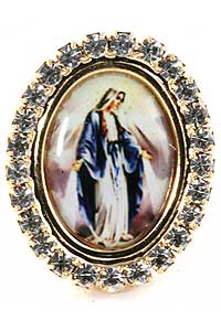 Miraculous Medal Lapel Pin