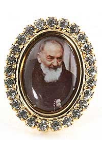 Padre Pio Lapel Pin