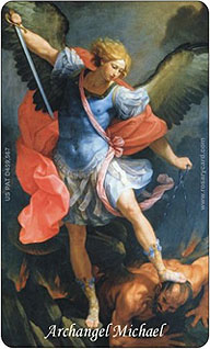 Archangel Michael Rosary Card