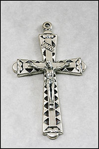 Silver Tone Crucifix