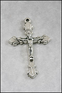 Silver Tone Crucifix