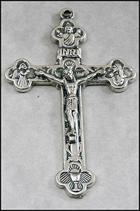 Silver Tone Crucifix