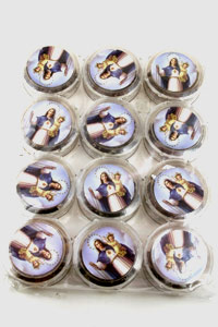 1 Dozen Black Wood Bead Rosaries