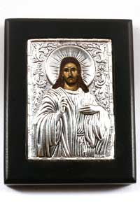 Sterling Silver Icon of Jesus