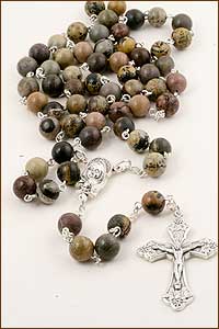 8mm Artistic Stone Rosary