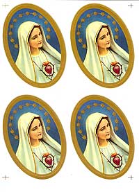 Catholic Stickers - Fatima