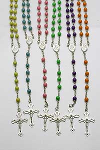 1 Dozen Rosaries in Assorted Colors