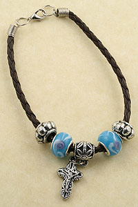 Religious Cross Bracelet