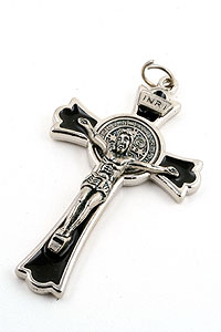3" St Benedict Crucifix