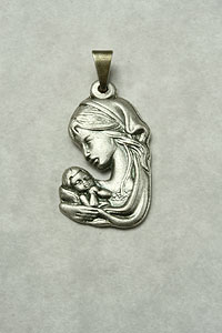 Madonna with Child Medallion