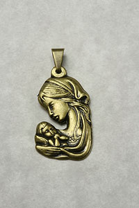 Madonna with Child Medallion