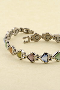 Stainless Steel Heart Bracelet