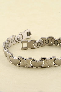 Stainless Steel Heart Bracelet