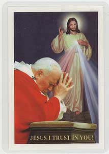 LC0005 Large Laminated Prayer Card