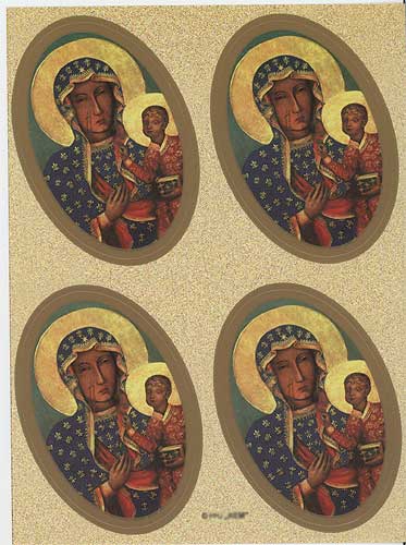 STK00035 Czestochowa Catholic Stickers