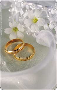 RCNE10507 Wedding Rosary Card