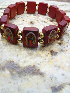 BRA68 - Guadalupe Stretchable Wooden Bracelet