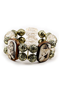 BRA010200 Religious Bracelet With Mary