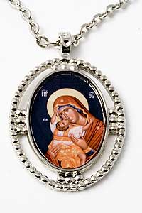 6883-7 Our Lady with Child Medallion