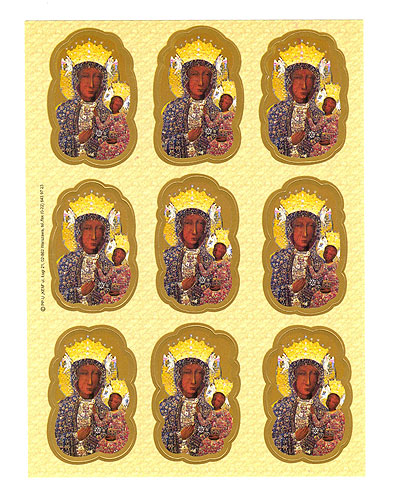 STK00106 OL Czestochowa Catholic Stickers