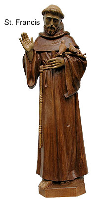 St.Francis Natural Wood