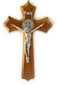 8.5 St. Benedict Wall Crucifix