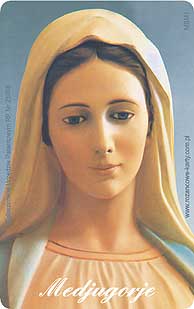Medjugorie Rosary Card