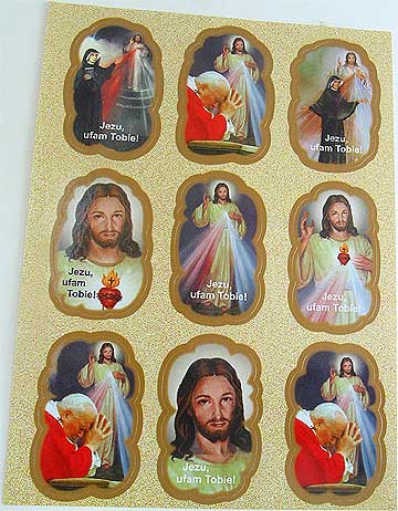 STK0016 Divine Mercy Catholic Sticker