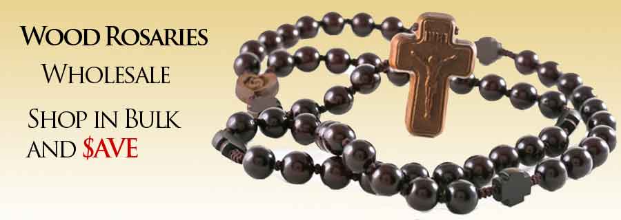 Quality Wood Rosaries Wholesale